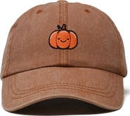 Dalix Baby Pumpkin Embroidered Dad Hat
