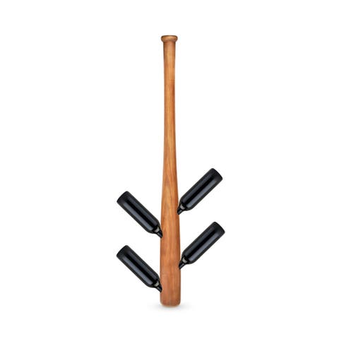 Baseball Bat Bottle Rack