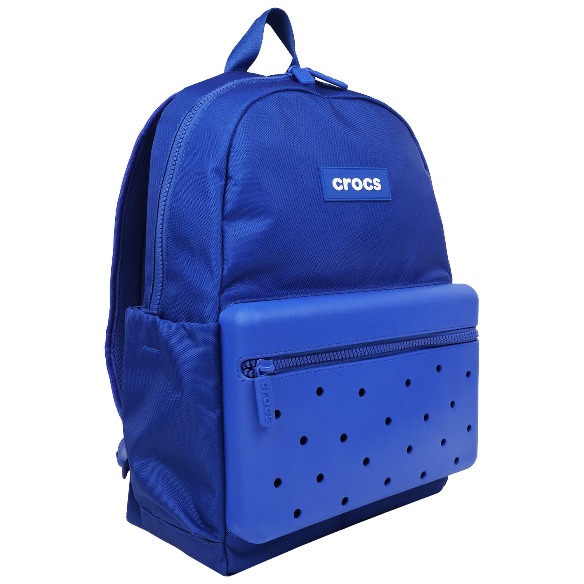 Lightweight Backpack with Molded Front Storage Pocket, Alternate, color, Blue Bolt