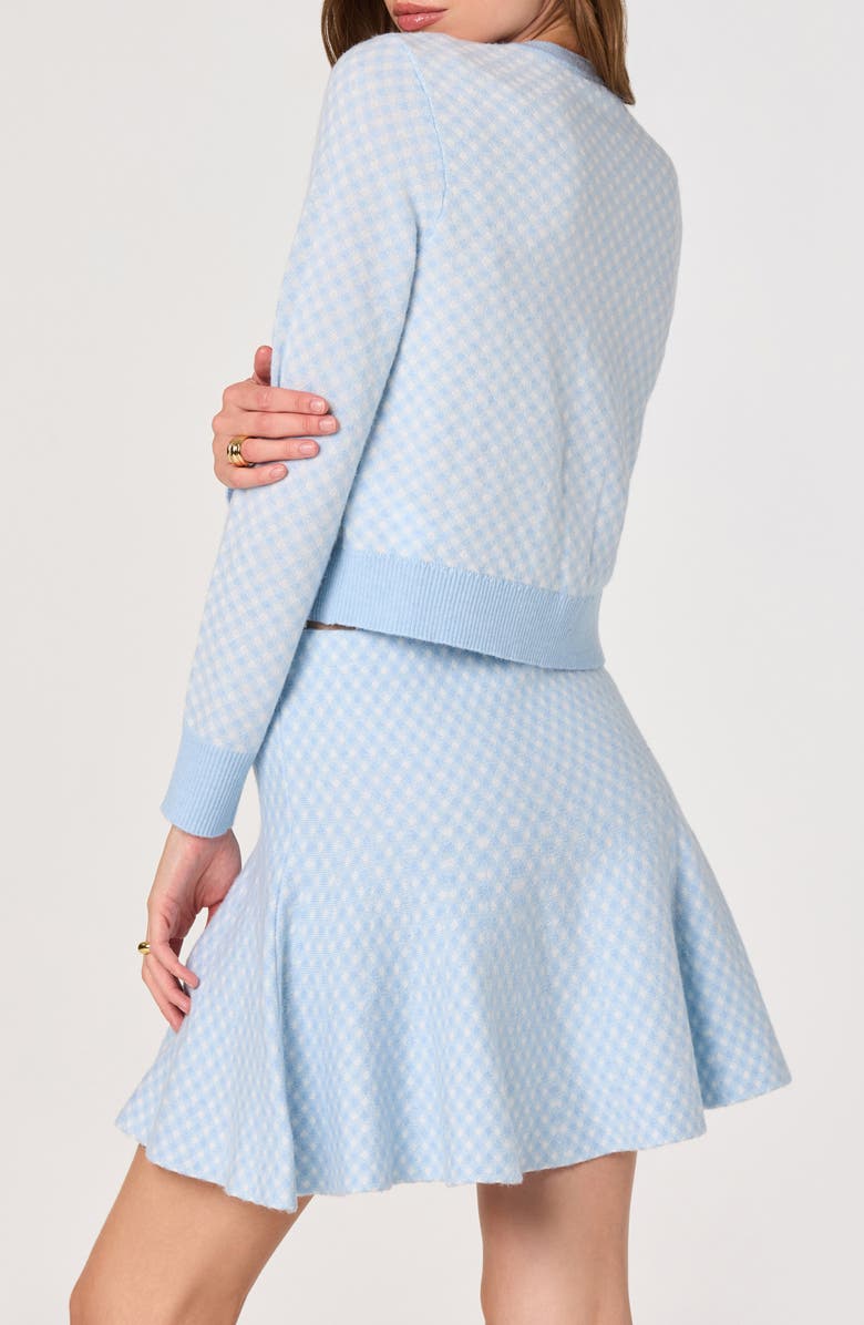 ASTR the Label Marian Plaid Cardigan, Alternate, color, Blue Plaid