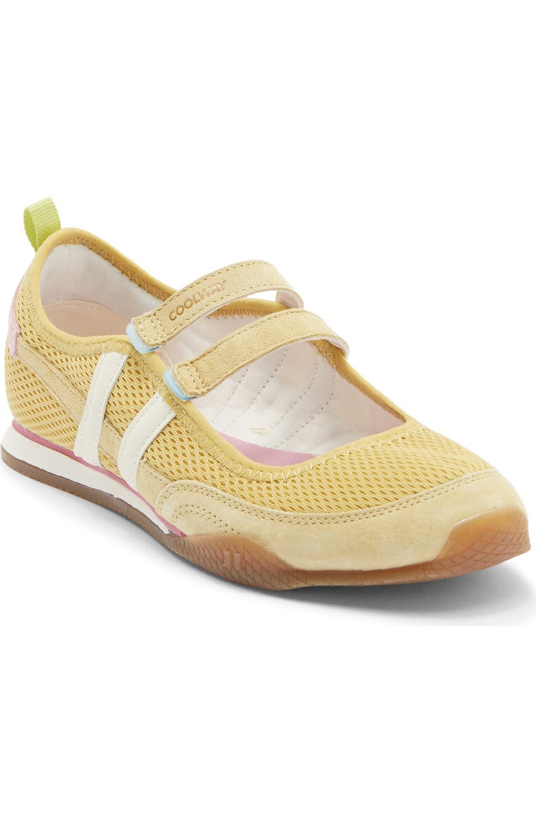COOLWAY Bella Ballet Sneaker, Main, color, Citrina