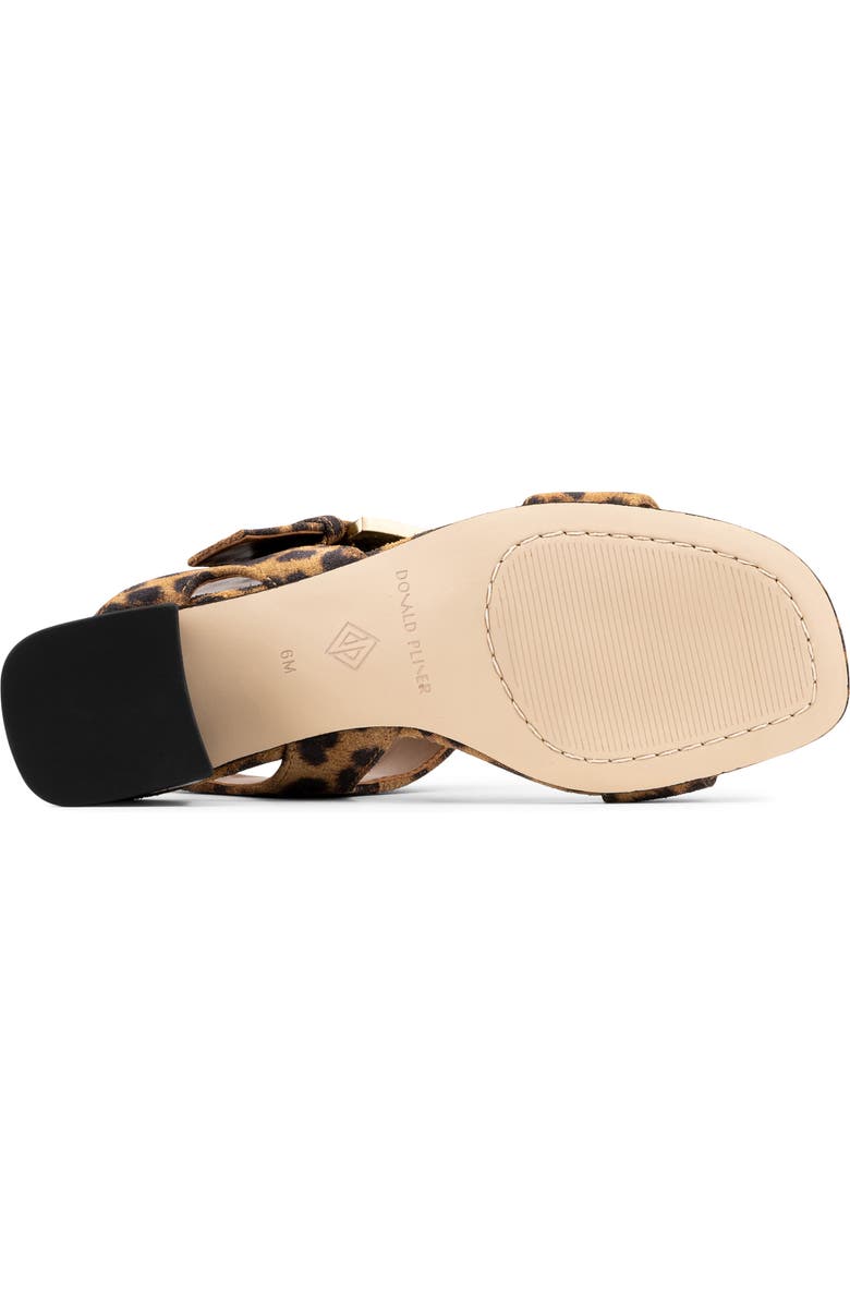 Donald Pliner Croc Embossed Heel Sandal, Alternate, color,