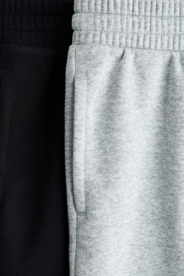 2-pack Sweatshirt Joggers, Alternate, color, Black/light gray