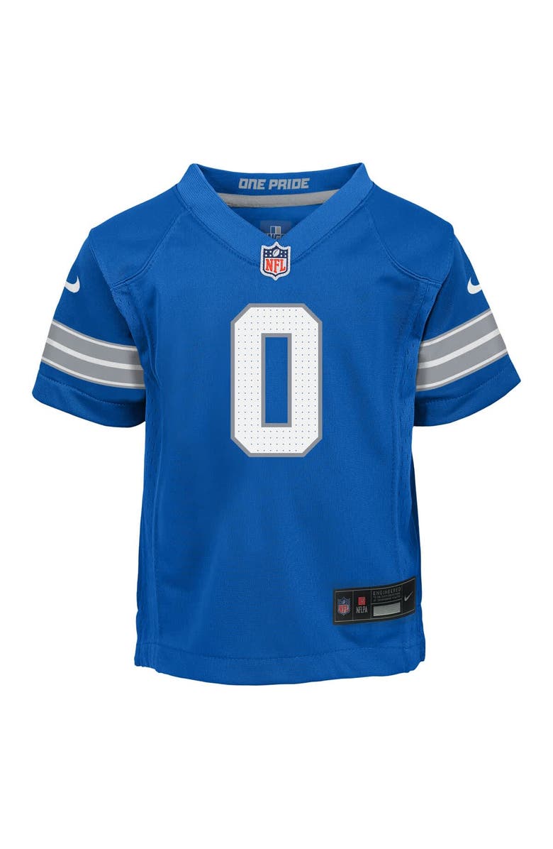 Nike Infant Nike Jahmyr Gibbs Blue Detroit Lions Team Player Game Jersey, Alternate, color,