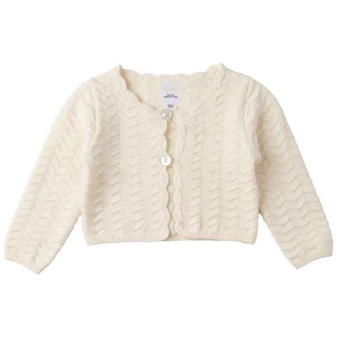 Organic Cotton Knit Cardigan (Baby)