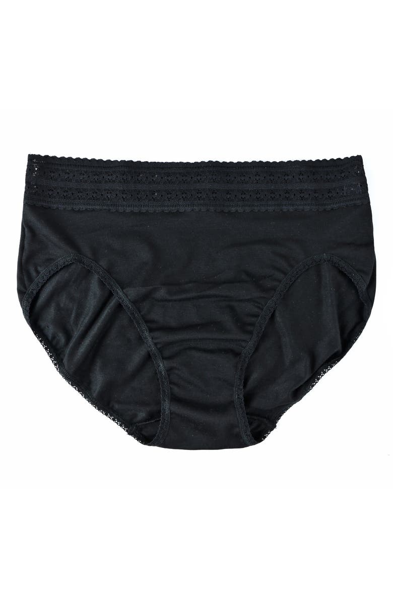 Hanky Panky Dream French Cut Briefs, Alternate, color, Black
