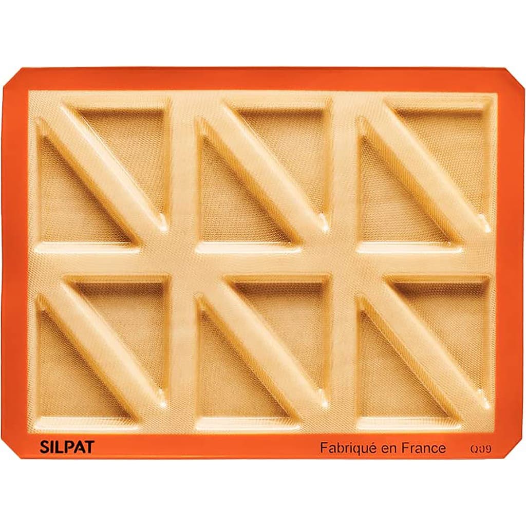 Silpat Perfect Non-stick Scones Mold In Orange