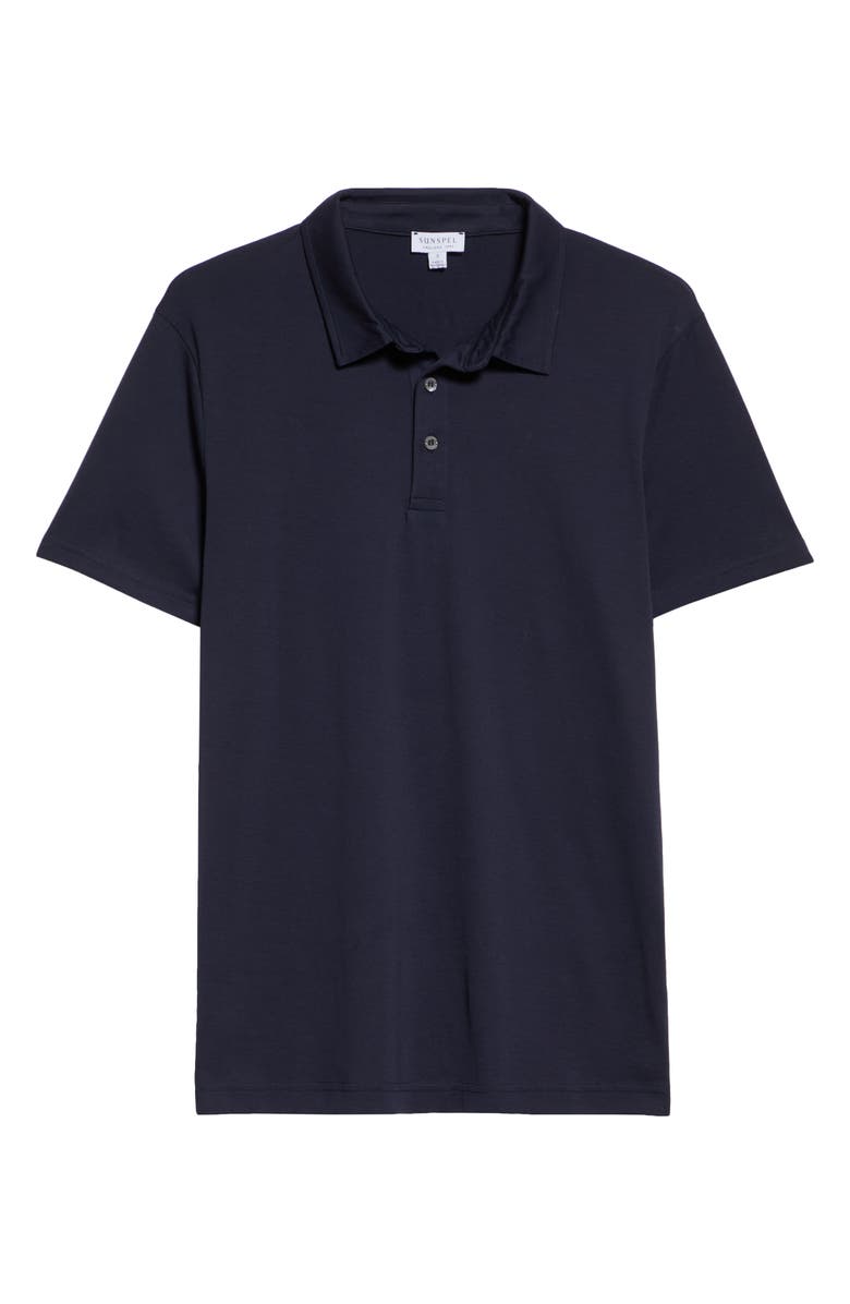 Sunspel Cotton Jersey Polo, Alternate, color,
