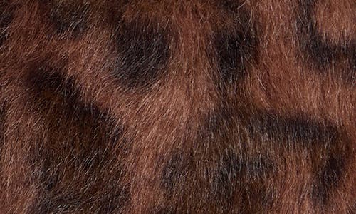 Steve Madden H-zoe Leopard Print Bucket Hat In Brown