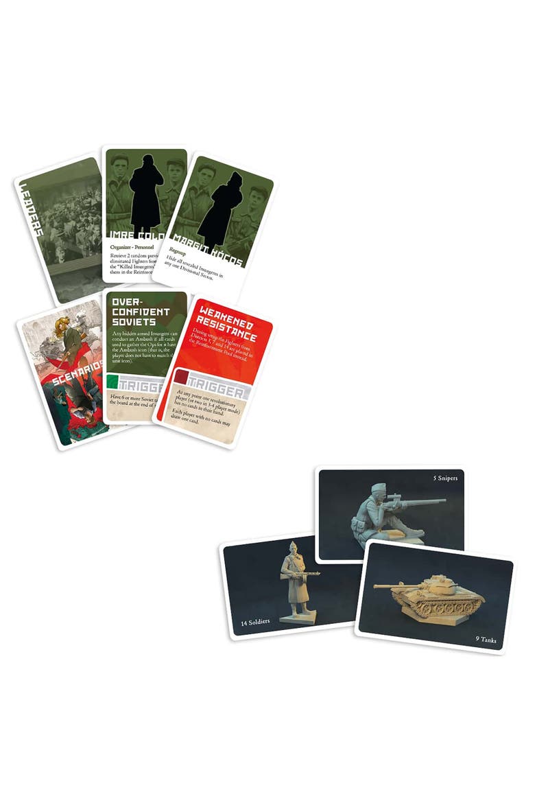 Days & Nights Red Army Expansion Card Pack Add On 28 Miniatures, Alternate, color, Multicolored
