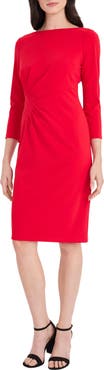 Maggy London Scuba Knit Sheath Dress