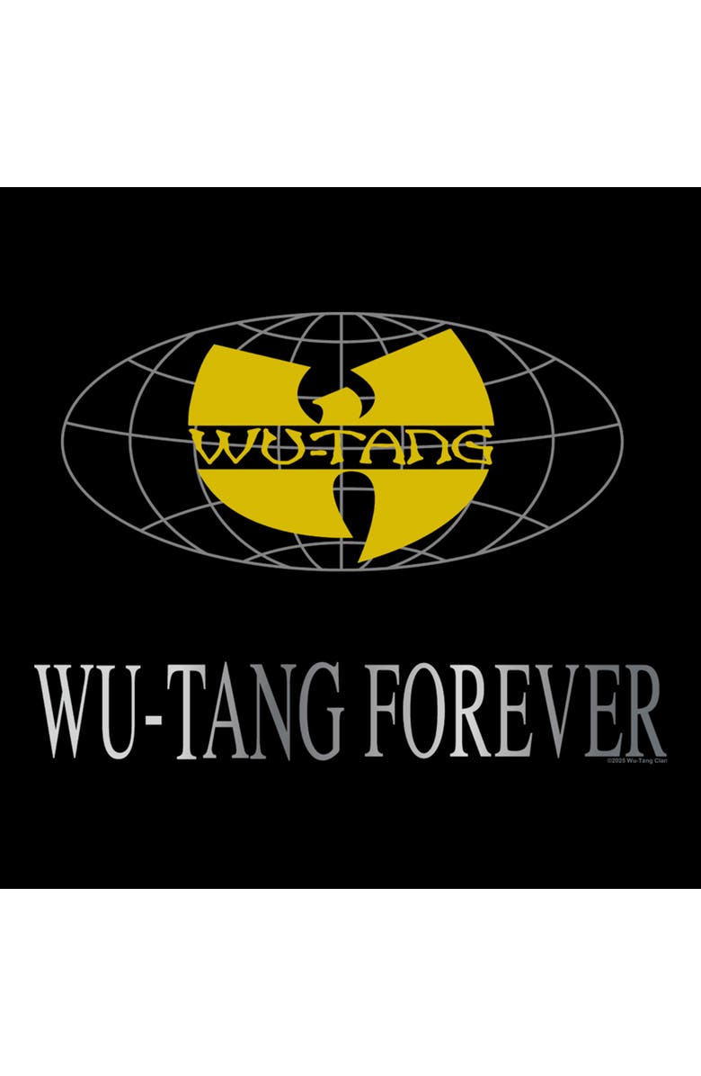 Wu-Tang Clan Men's Wu-Tang Clan Worldwide Group Logo Forever Graphic T-Shirt, Alternate, color, Black