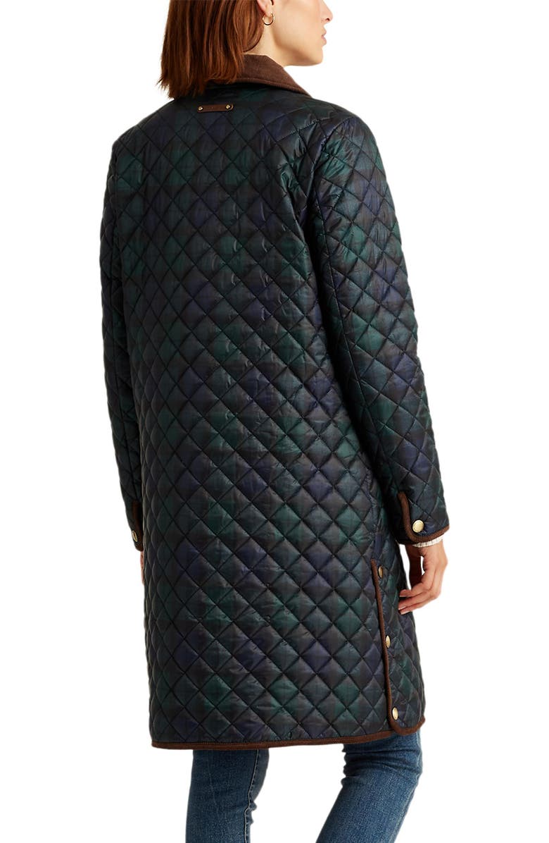 Lauren Ralph Lauren Diamond Quilted Coat, Alternate, color,