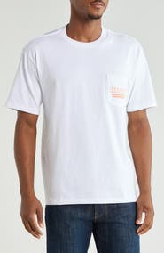 RVCA Fasteners Cotton Pocket Graphic T-Shirt