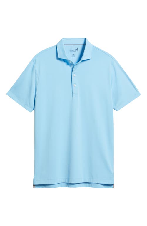 Johnnie-o Birdie Classic Fit Performance Polo In Blue