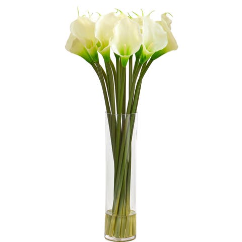 28-in Calla Lily Artificial Arrangement