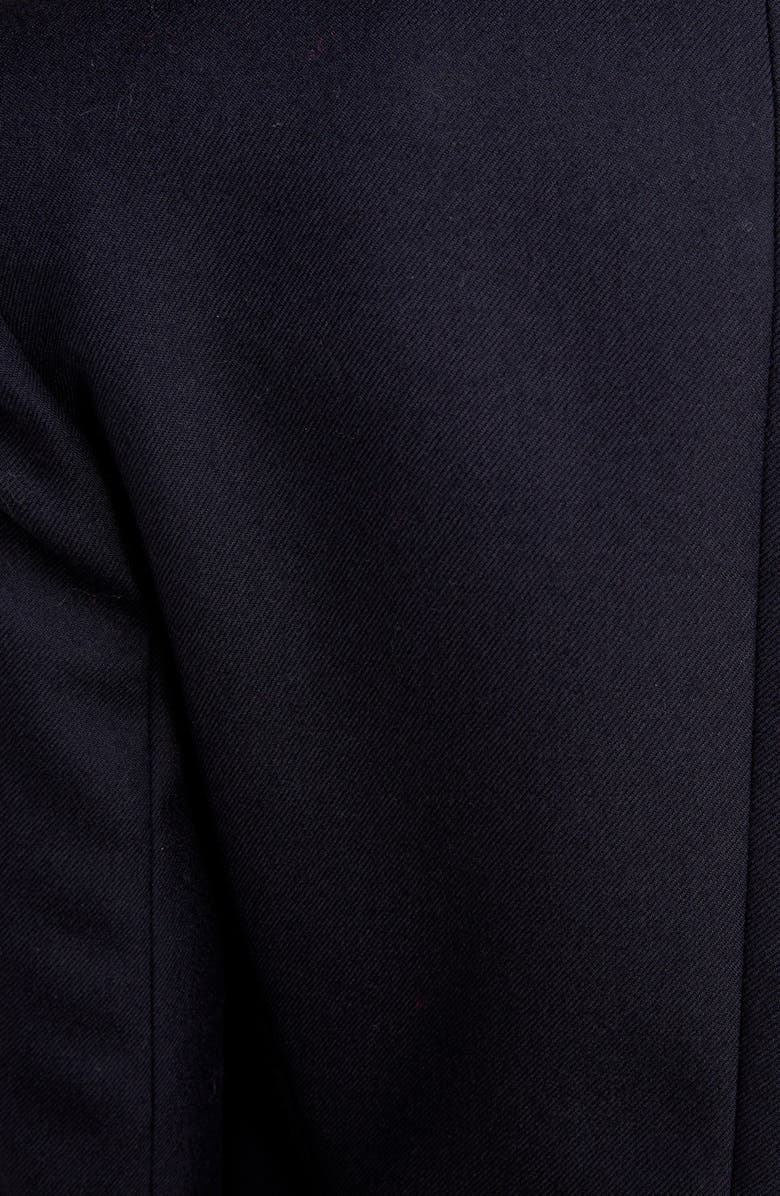 Saint Laurent Double Breasted Wool Gabardine Jacket, Alternate, color,