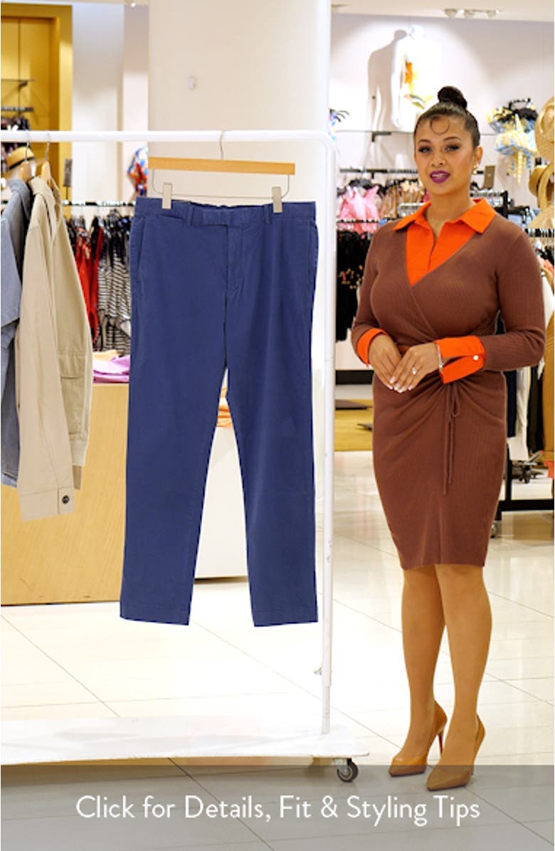 Jarrett Slim Fit Sateen Pants, sales video thumbnail