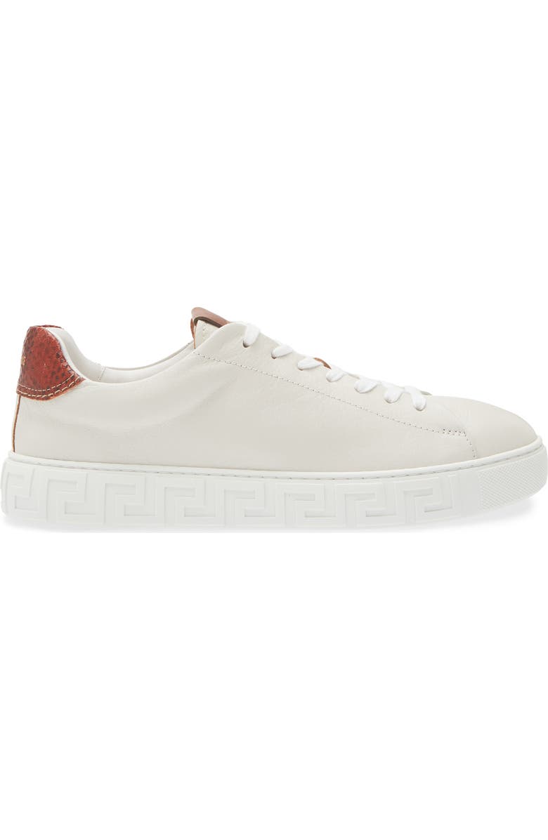 Versace Greca Sneaker, Alternate, color, White Rust Oak