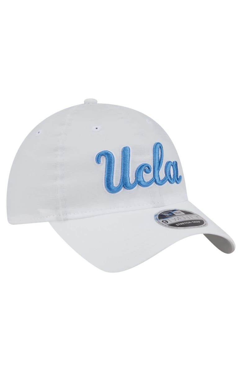 New Era Men's New Era White UCLA Bruins Active Ripstop 9TWENTY Adjustable Hat, Alternate, color, White