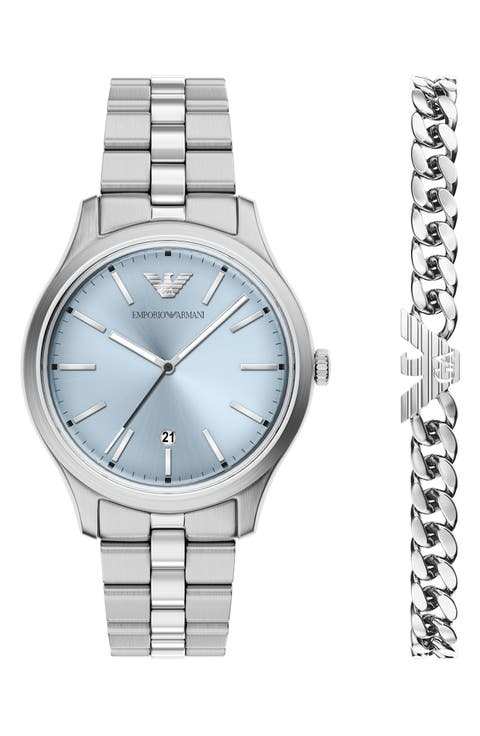 Bracelet Watch & Bracelet Gift Set