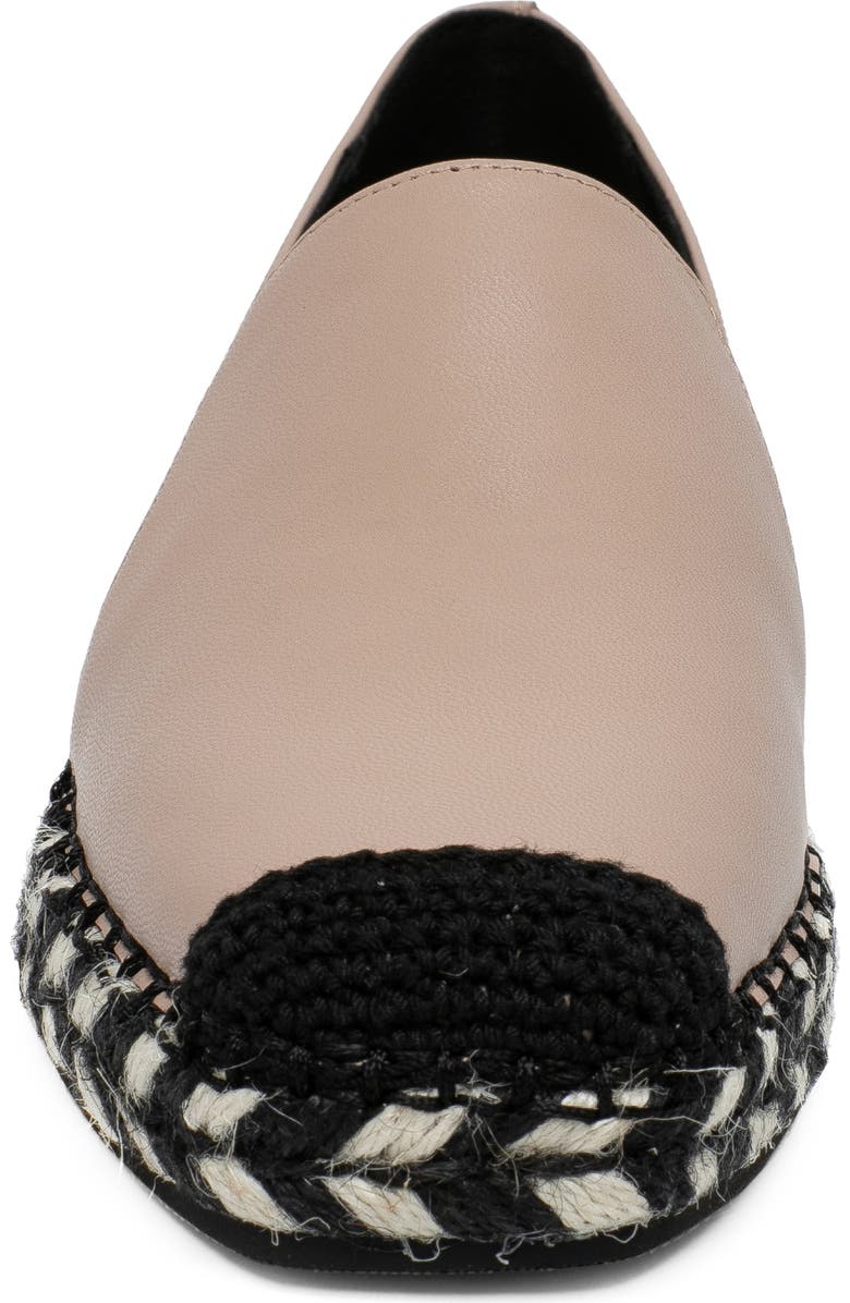 Linea Paolo Sally Espadrille Flat, Alternate, color, Nude