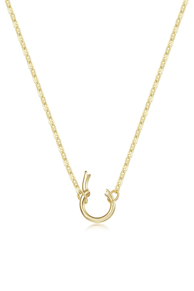 Lucy Charm Enhancer Chain Necklace, Main, color, GOLD