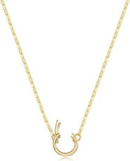 Lafonn Lucy Charm Enhancer Chain Necklace