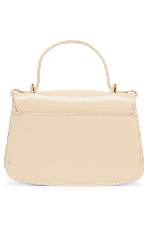Dolce Vita Lucia Faux Leather Top Handle Bag In White