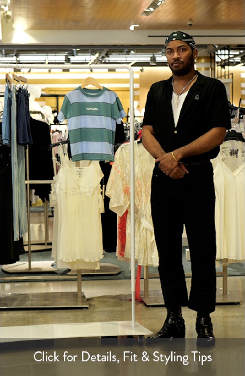 Kids' Stripe Cotton T-Shirt, sales video thumbnail