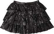 MIA New York Kids' Metallic Tiered Skirt
