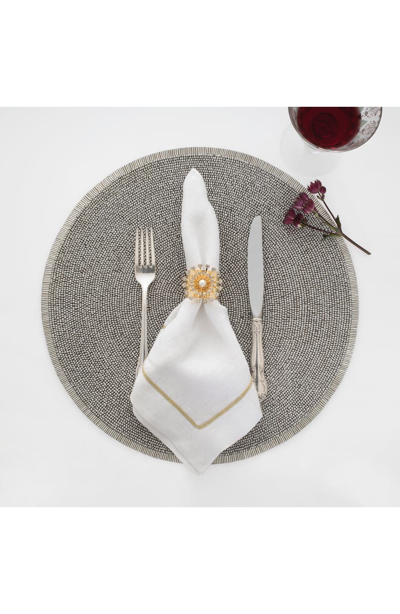 Joanna Buchanan Beaded Placemat, Alternate, color, 