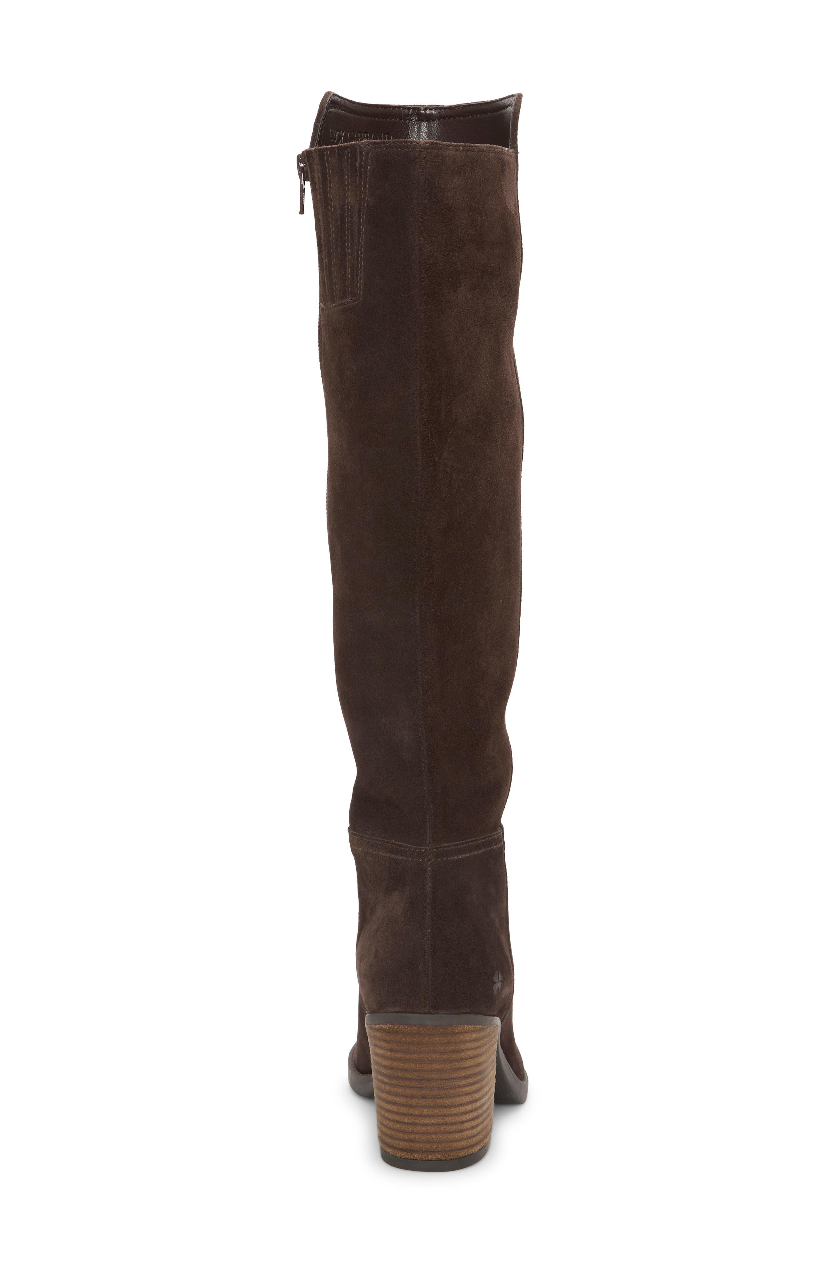 Bonnay Knee High Boot, Alternate, color, DARK CHOCOLATE