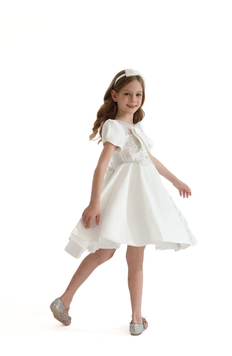 Tulleen Leona Dress, Alternate, color, Ivory