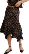 Free People Bali Sweet Escape Asymmetric Hem Skirt