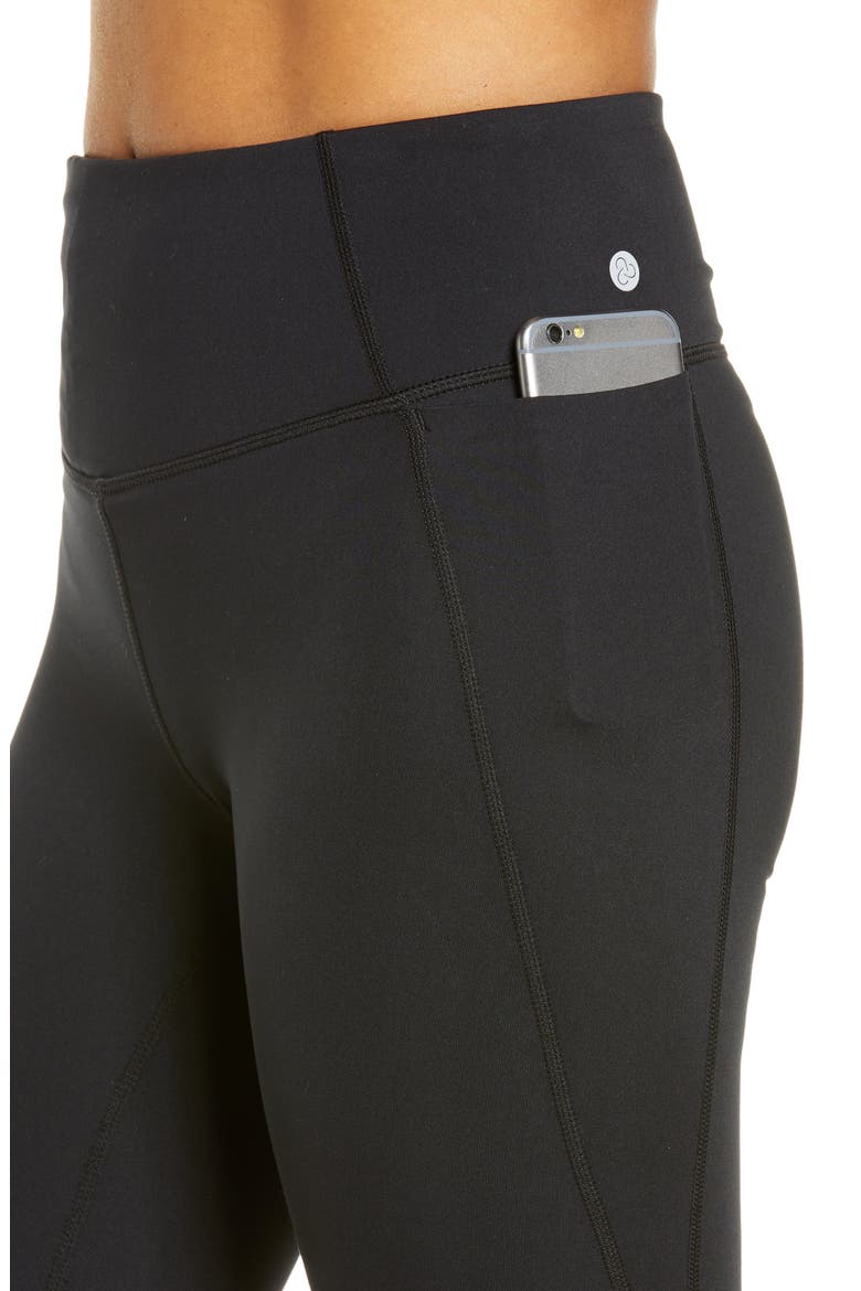 Studio Lite Pocket Bike Shorts, Alternate, color, BLACK