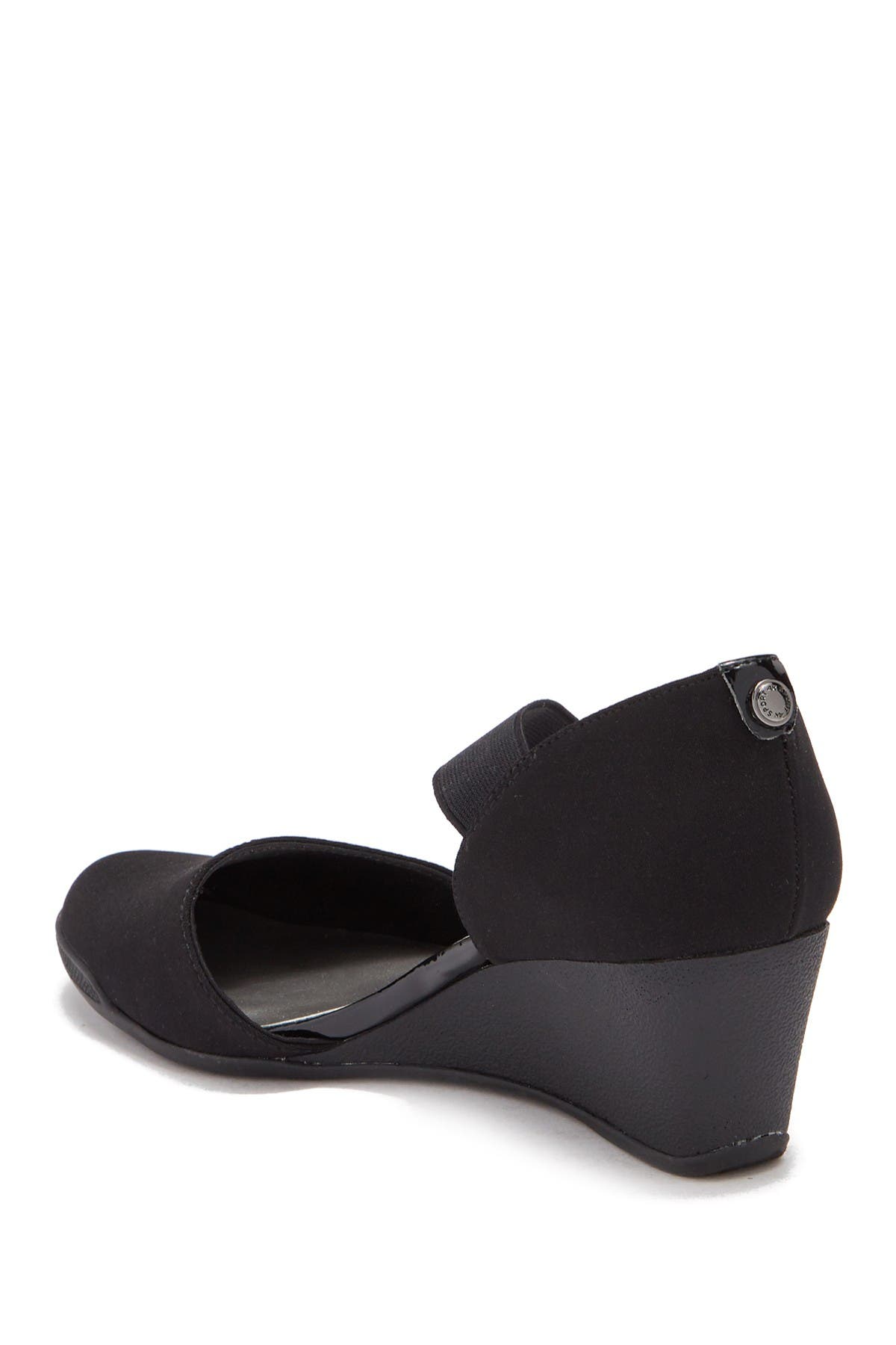Anne Klein Tangle Wedge Pump, Alternate, color, 