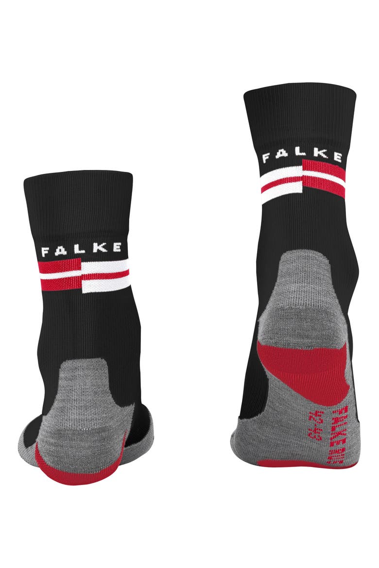 RU5 Race Running Socks, Alternate, color, Black