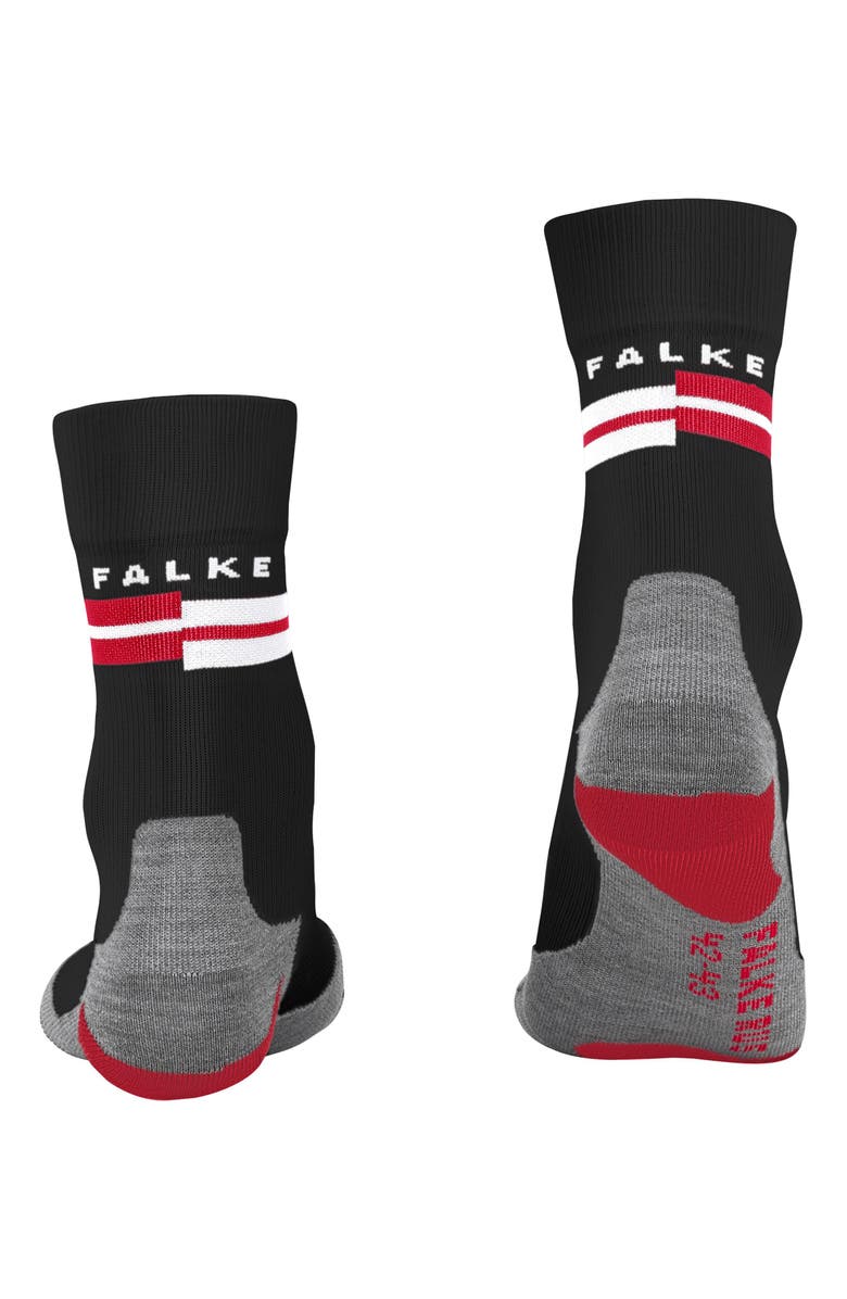 Falke RU5 Race Running Socks, Alternate, color, Black