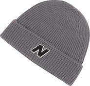 New Balance Patch Rib Knit Beanie