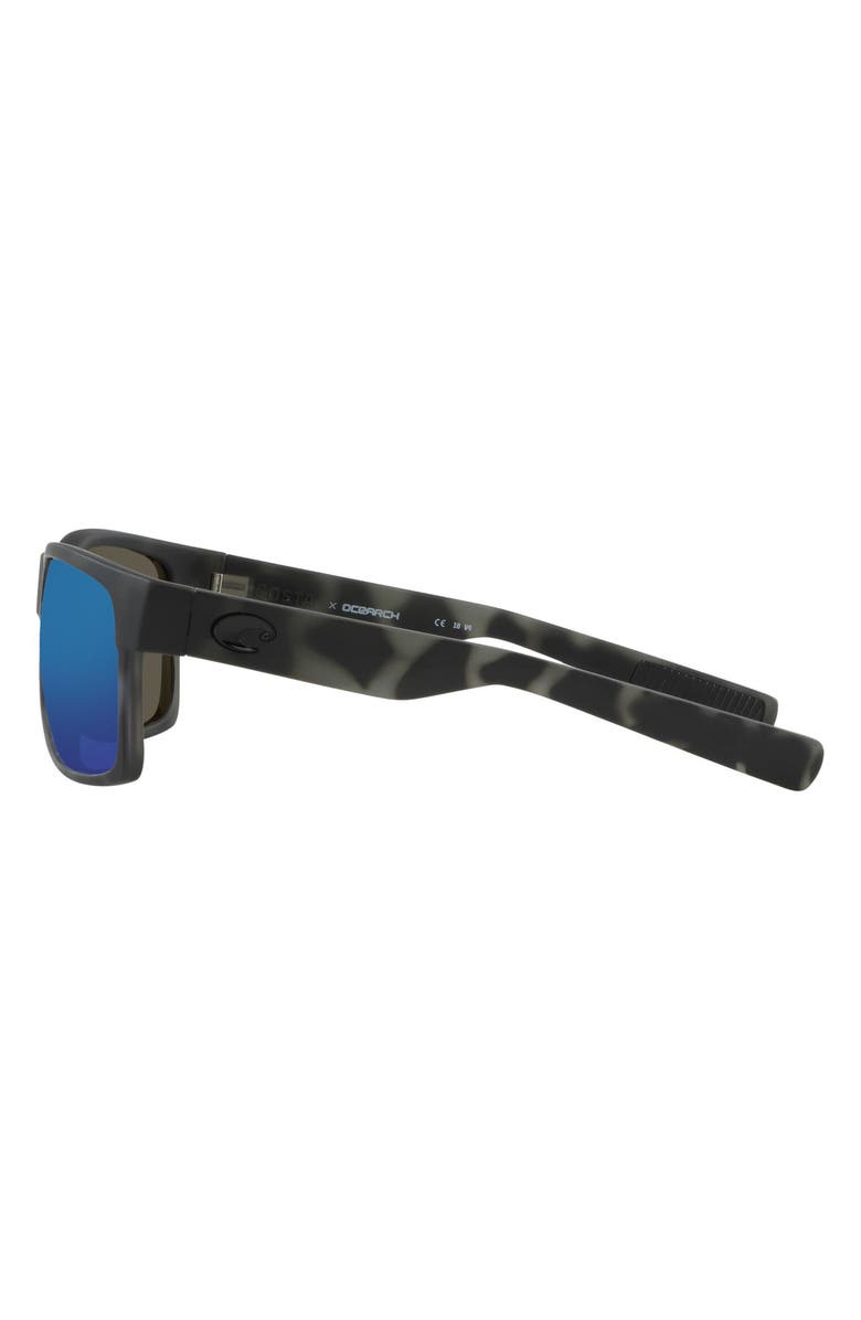 Costa Del Mar 60mm Polarized Rectangular Sunglasses, Alternate, color, 