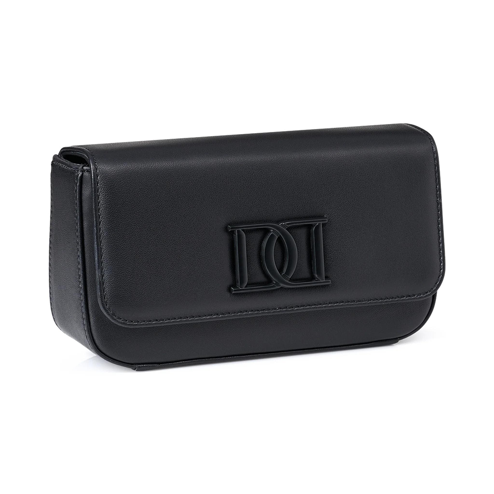 DESERI Sarah Crossbody Belt Bag, Alternate, color, Black