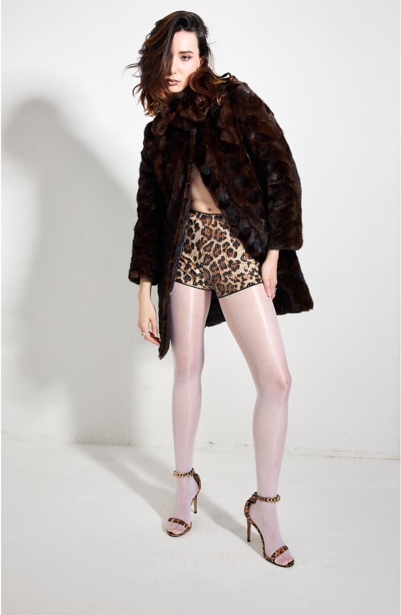 LECHERY<sup>®</sup> 3 Pairs of Glossy Sheer Tights, Alternate, color, White