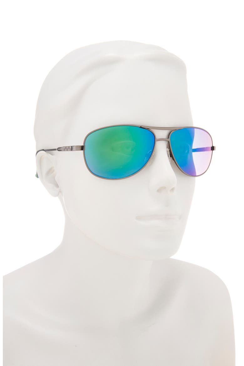 Aviator Sunglasses, Alternate, color, GREEN
