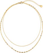 ARGENTO VIVO Double Layered Necklace