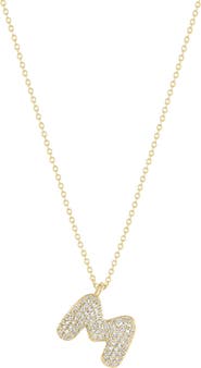 Electric Picks Bubble Letter Necklace