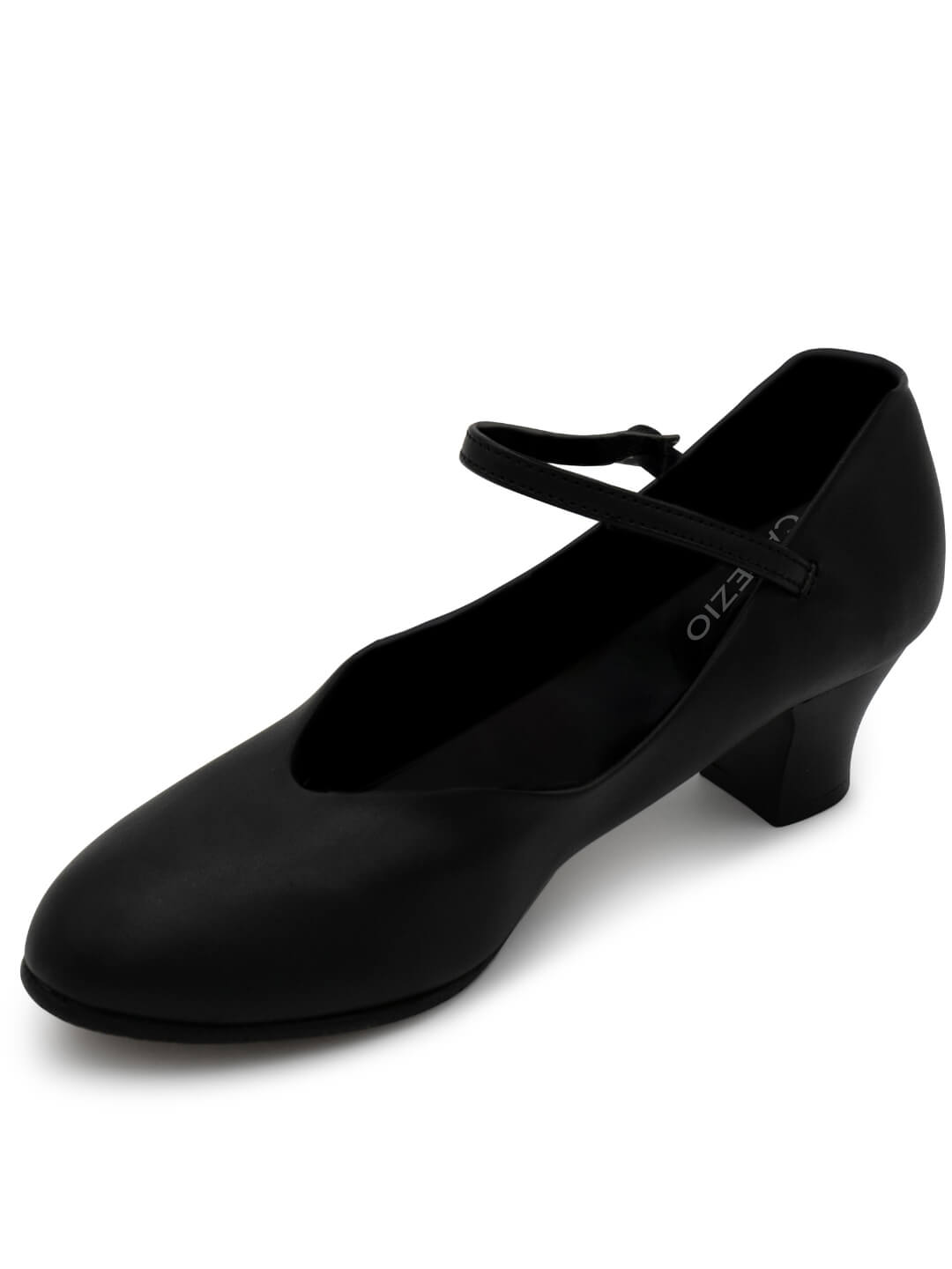 Jr. Footlight Character Shoe, Alternate, color, black