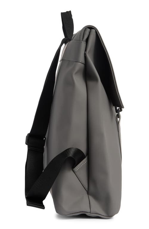 Rains Msn Cargo Waterproof Backpack In Gray