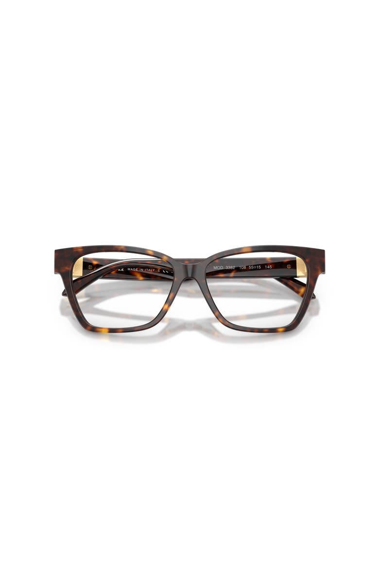 55mm Cat Eye optical glasses, Alternate, color, Tortoise