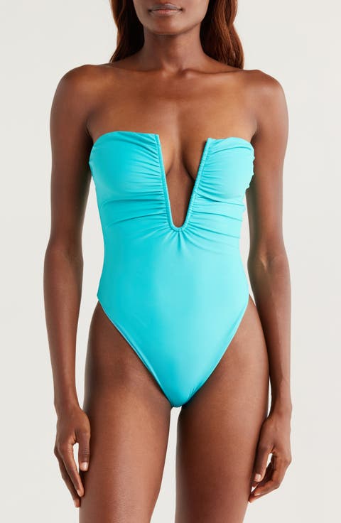 Bianka Plunge One-Piece Swimsuit